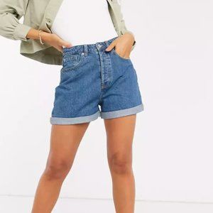 Stradivarius (Asos) Mom Fit Jean Shorts